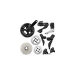 Groupe shimano 105 r7100 di2 (à disque), grey Groupe shimano 105 r7100 di2 (à disque), grey