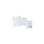 Kit de protection de cadre vtt nukeproof giga carbone, neutral