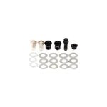 Kit de vis pour guide - chane haut nukeproof (avec protection), silver