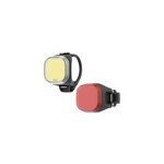 Knog blinder mini square lights twinpack, black