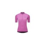 Maillot dhb 2. 0 femme (zip 1 / 4, manches courtes), cattleya orchid