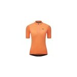 Maillot dhb 2. 0 femme (zip 1 / 4, manches courtes), nectarine