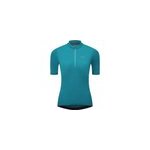 Maillot dhb 2. 0 femme (zip 1 / 4, manches courtes), ocean depths
