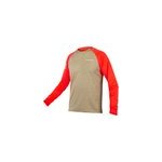 Maillot vtt endura singletrack (manches longues), mushroom