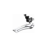 Microshift centos r58 double front derailleur, black / silver Microshift centos r58 double front derailleur, black / silver