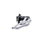 Microshift mezzo m292 double front derailleur, black / silver Microshift mezzo m292 double front derailleur, black / silver