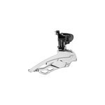 Microshift r10 r730 triple front derailleur, black / silver