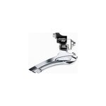 Microshift r8 r252 double front derailleur, black / silver