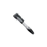 Mini - pompe topeak dual dx avec jauge, grey
