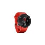 Montre gps de running garmin forerunner 45, black / lava red