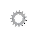 Pignon shimano dx � vitesse unique, silver
