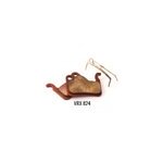 Plaquettes de frein � disque clarks (m�tal fritt�, paire), red