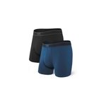 Saxx sport mesh bb fly boxer (2 pack), navy / city blue Saxx sport mesh bb fly boxer (2 pack), navy / city blue