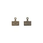 Shimano k05s resin xtr / xt / dura - ace / ultegra / 105 disc brake pads, silver