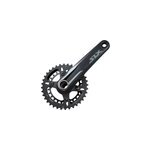 Shimano slx m7100 2x12 speed mtb chainset, black