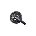 Shimano tourney a073 7 - 8 speed triple chainset, black
