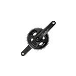 Sram force dub 2x12 speed chainset, noir brillant