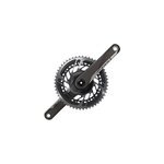 Sram red dub 2x12 speed road chainset, black
