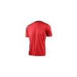 Troy lee designs flowline short sleeve mtb cycling jersey, solid baked apple