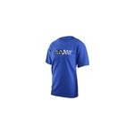 Troy lee designs youth boxed out short sleeve t - shirt, blue