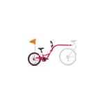 Weeride tagalong link bike trailer, pink