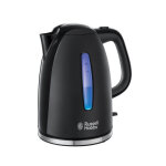 22591 - 70 - bouilloire textures plus - 1, 7l - 2400 w - noir russell hobbs