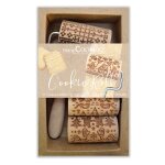 3 mini rouleaux à pâtisserie à empreintes noël scrapcooking 3 mini rouleaux à pâtisserie à empreintes noël scrapcooking