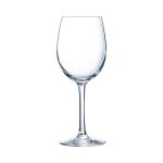 6 verres  pied tulipe 35 cl cabernet - verre  vin chef & sommelier