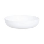 Assiette  couscous blanche 21cm friend's time - verre opale extra rsistant luminarc