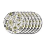 Assiette creuse edulis 20 cm (lot de 6) table passion