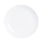 Assiette dessert diwali blanc - verre opale extra rsistant luminarc