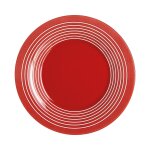 Assiette  dessert rouge 19. 5 cm factory luminarc