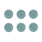 Assiette magma Ø20cm - 6 pices - cobalt bjrn