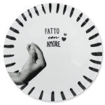 Assiette  pizza atina charbon ziipa