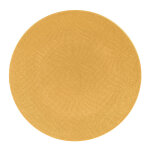 Assiette plate vsuvio safran 27 cm (lot de 6) table passion