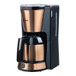 Cafetire filtre avec verseuse isotherme 8 tasses 900 w coloris cuivre bestron