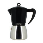 Cafetiere italienne - menastyl - 3935072 - aluminium - 12 tasses - tous feux dont induction menastyl