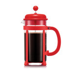 Cafetire java  piston 8 tasses rouge bodum
