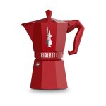 Cafetire moka exclusive rouge 6 tasses bialetti