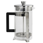 Cafetière à piston simple paroi arabica - verre transparent cristel Cafetière à piston simple paroi arabica - verre transparent cristel