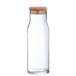 Carafe 1l funambule - en verre avec bouchon liège luminarc Carafe 1l funambule - en verre avec bouchon liège luminarc