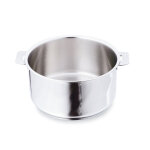 Casserole inox casteline sans manche 20 cm cristel