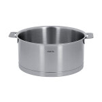 Casserole inox strate sans manche 14 cm cristel