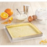 Cercle  tarte perfor carr 17, 5 cm de buyer