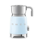 Chocolatire et mousseur de lait 500 w mff11pbeu bleu azur smeg