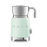 Chocolatire et mousseur de lait 500 w mff11pgeu vert d'eau smeg