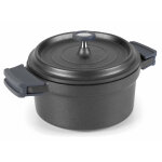 Cocotte 28 cm en fonte d'aluminium avec couvercle lacor