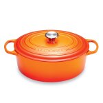 Cocotte fonte ovale volcanique 31 cm le creuset