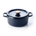 Cocotte nori 26 cm en fonte beka Cocotte nori 26 cm en fonte beka