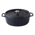 Cocotte ovale invicta 27 cm noire invicta Cocotte ovale invicta 27 cm noire invicta